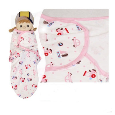 Baby cotton wrap towel, cartoon sleeping bag and anti-startle swaddle