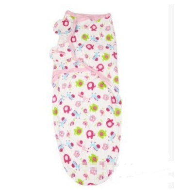 Baby cotton wrap towel, cartoon sleeping bag and anti-startle swaddle