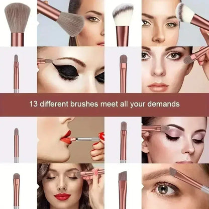 Makeup Brush Set Soft Fluffy Professiona Cosmetic Foundation Powder Eyeshadow Kabuki Blending Make up Brush Beauty Tool Makeup