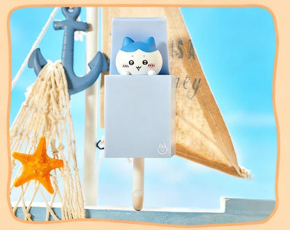 Chiikawa Retractable Hooks - Cute Usagi & Shiba Inu Designs, Adorable Wall Hooks for Bedroom/Bathroom, Perfect Gift for Home