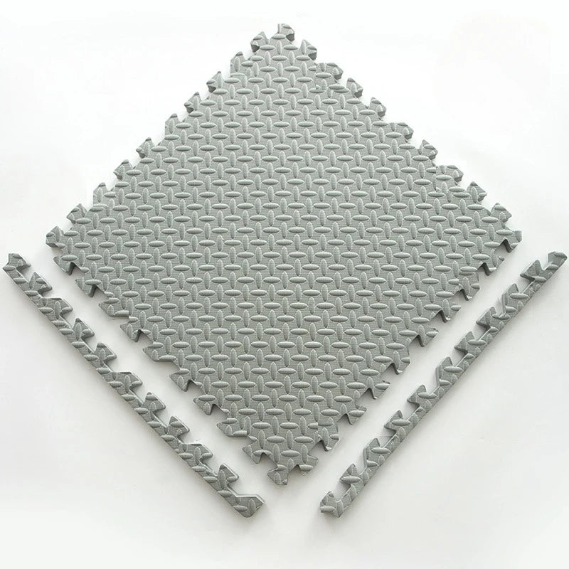 12Pcs Foam Baby Play Mat Puzzle Mat Kids Interlocking Exercise Tiles Rugs Floor Tiles Toy Carpet Soft Carpet 30*30*1Cm