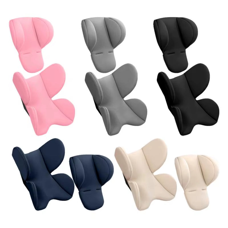 Baby Car Seat Insert Carseat Head & Body Support Head Neck Seat Insert Pad for Body Support Extra Soft Head and Body Support