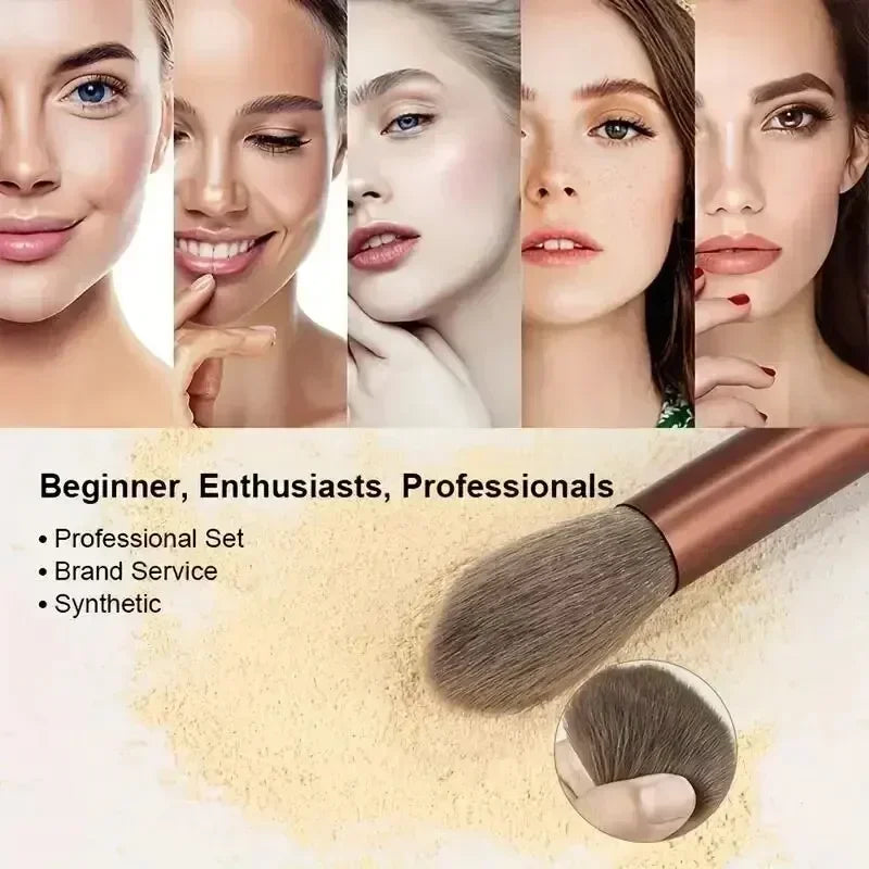 Makeup Brush Set Soft Fluffy Professiona Cosmetic Foundation Powder Eyeshadow Kabuki Blending Make up Brush Beauty Tool Makeup