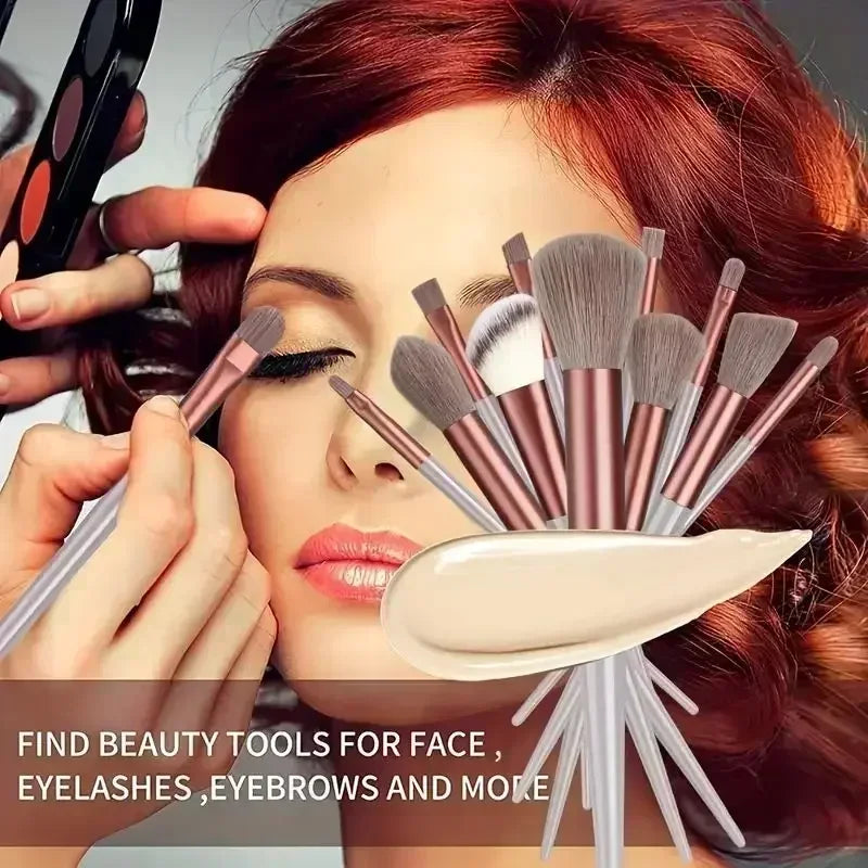 Makeup Brush Set Soft Fluffy Professiona Cosmetic Foundation Powder Eyeshadow Kabuki Blending Make up Brush Beauty Tool Makeup