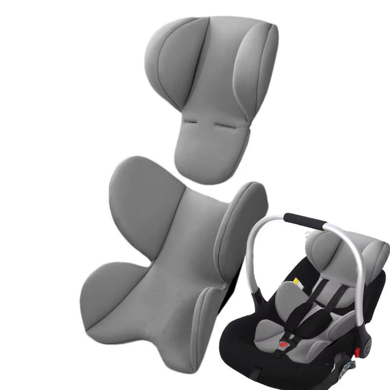 Baby Car Seat Insert Carseat Head & Body Support Head Neck Seat Insert Pad for Body Support Extra Soft Head and Body Support