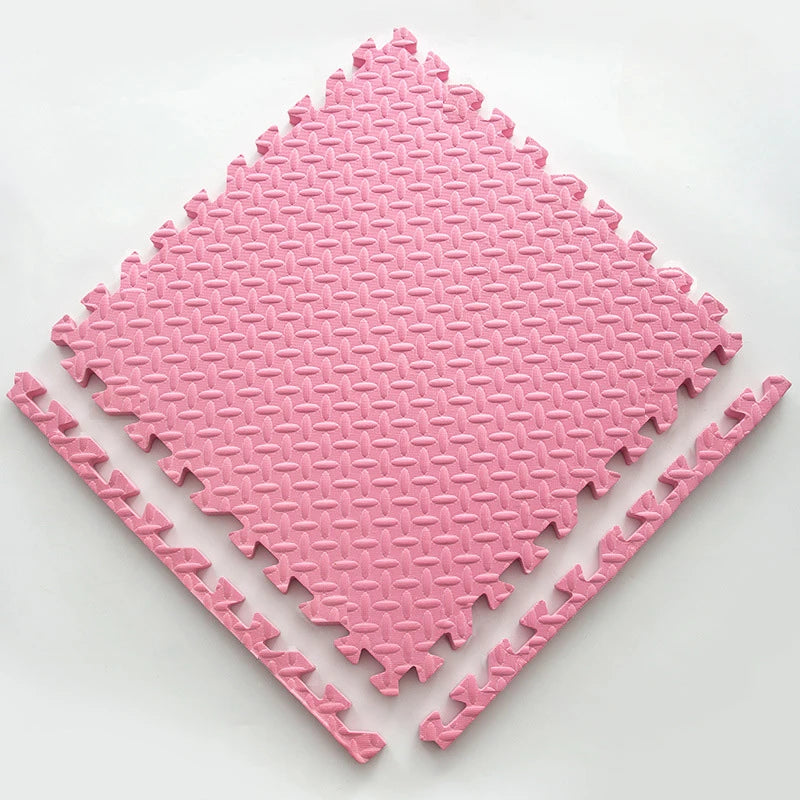 12Pcs Foam Baby Play Mat Puzzle Mat Kids Interlocking Exercise Tiles Rugs Floor Tiles Toy Carpet Soft Carpet 30*30*1Cm