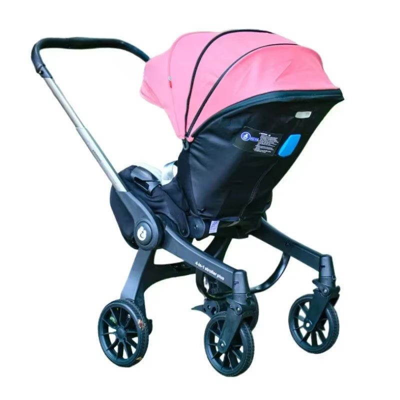 2025 New Four-In-One Multifunctional Newborn Stroller Lightweight Foldable Car Seat Two-Way High View Baby Stroller Baby Carrier