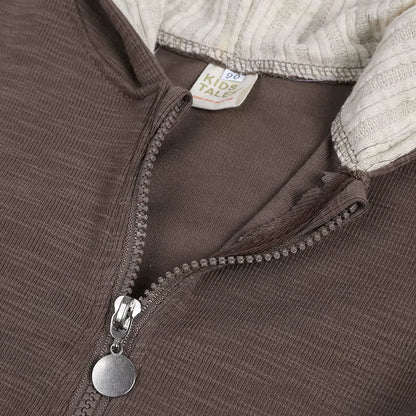 Baby Rompers Boys Girls Newborn 0 to 3 6 9 12 18 Months Boutique Cotton Long Sleeve Rabbit Ear Infant Onesie Spring Fall Clothes